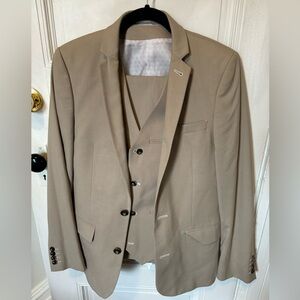 ASOS 3-piece Tan Suit